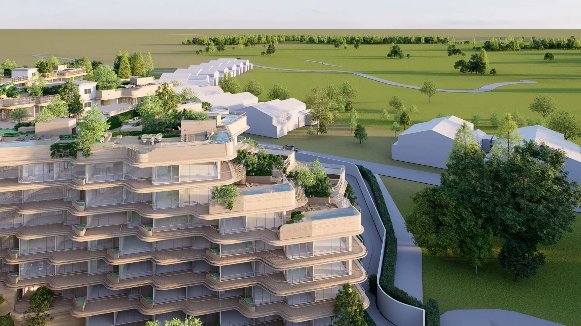 2-bedroom condo, 99 sqm