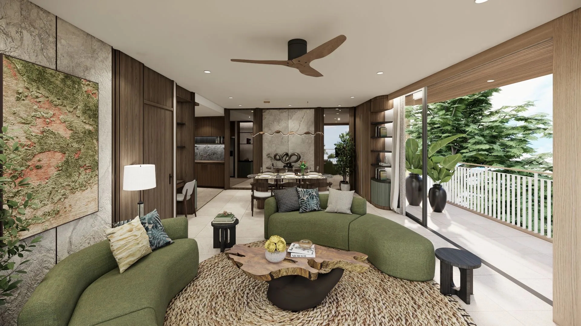 2-bedroom condo, 99 sqm