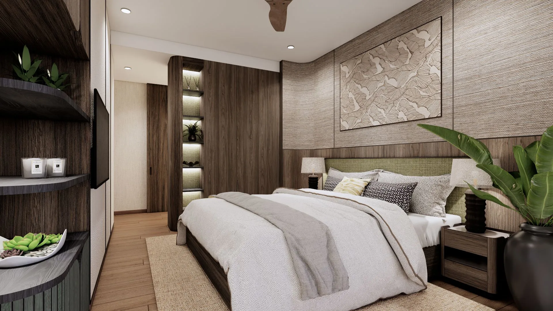 2-bedroom condo, 99 sqm