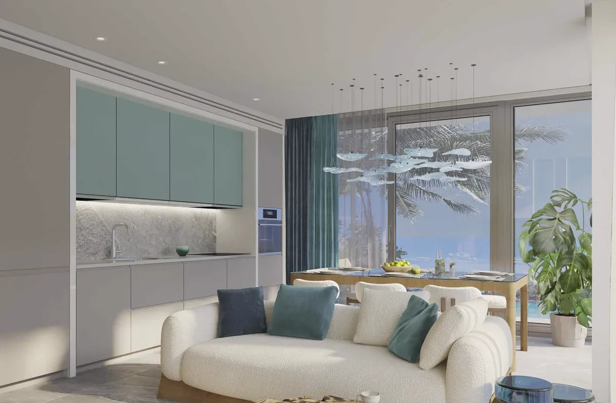 1-bedroom condo, 52 sqm