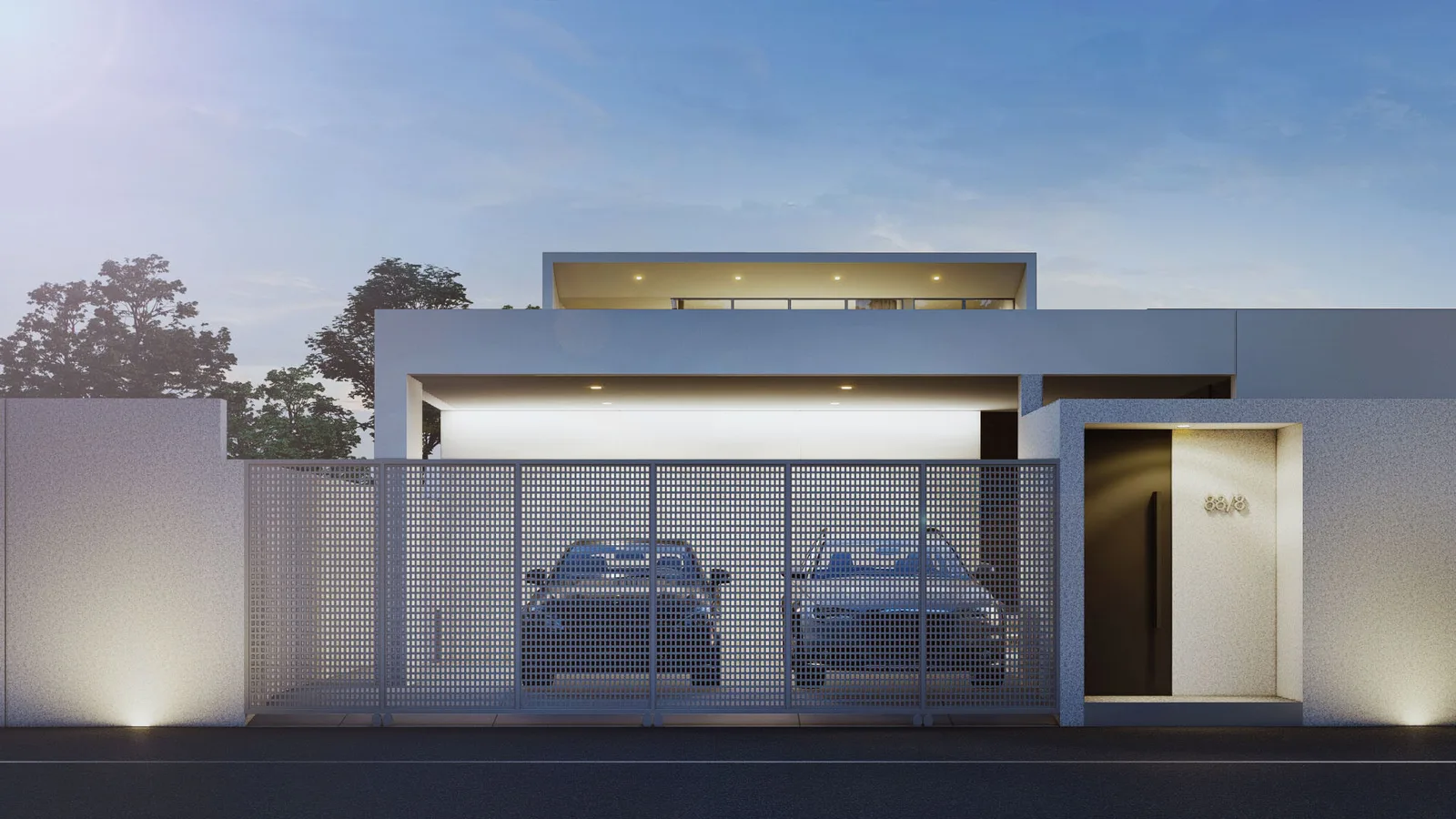 4-bedroom villa, 416 sqm