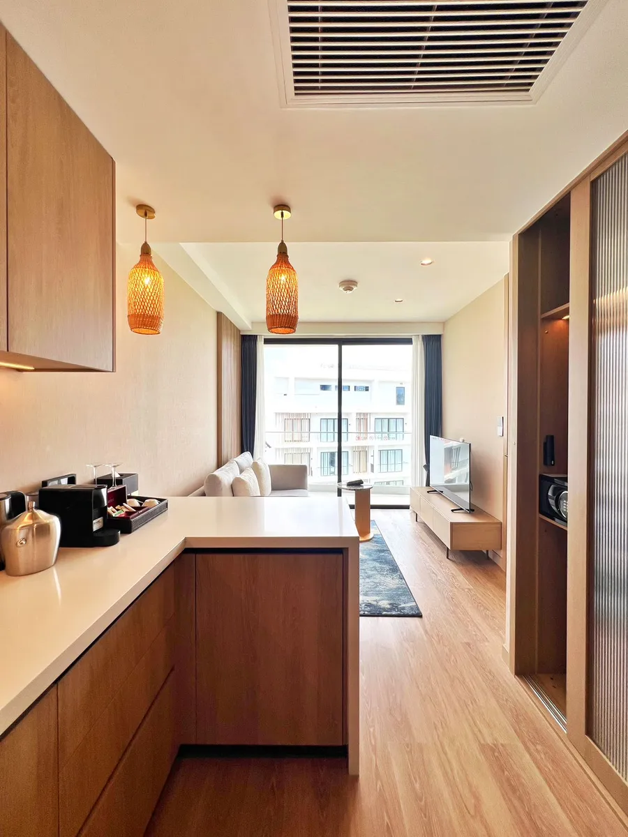 1-bedroom condo, 50 sqm
