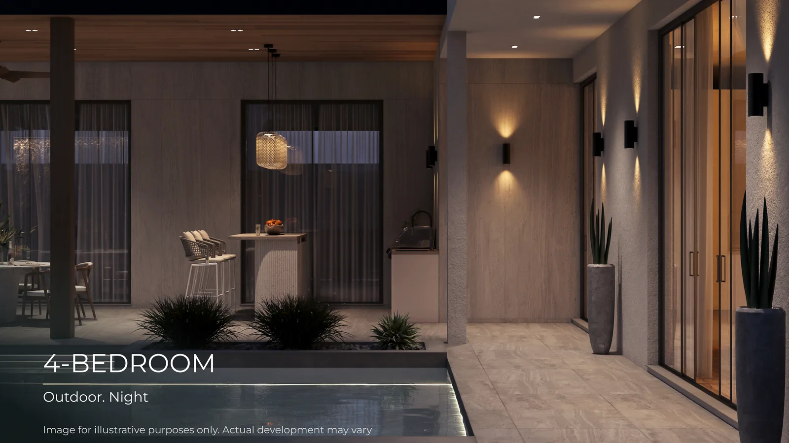 3-bedroom villa, 425 sqm