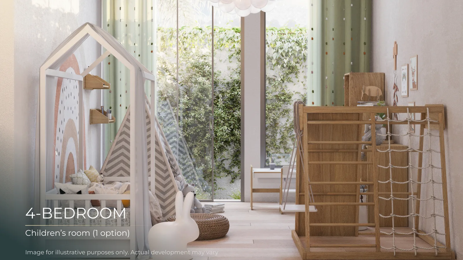 4-bedroom villa, 593 sqm