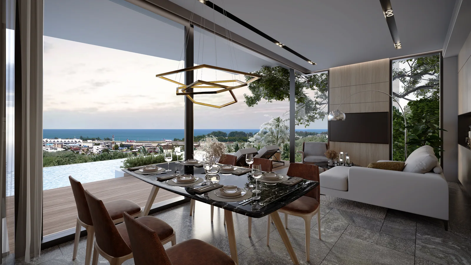 3-bedroom villa, 318 sqm