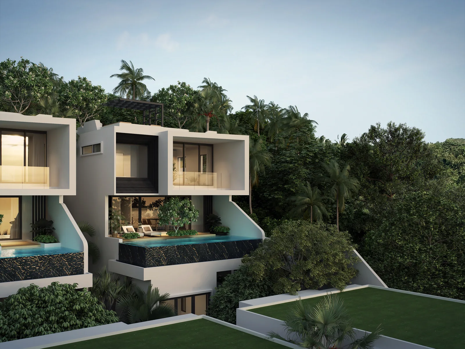 3-bedroom villa, 318 sqm