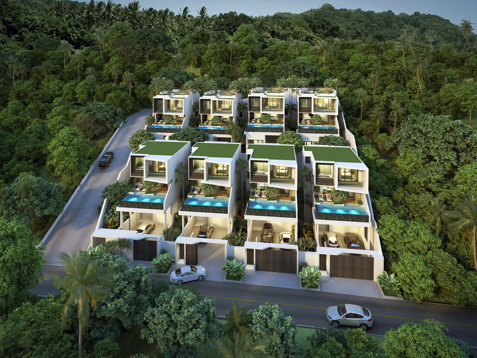 3-bedroom villa, 318 sqm