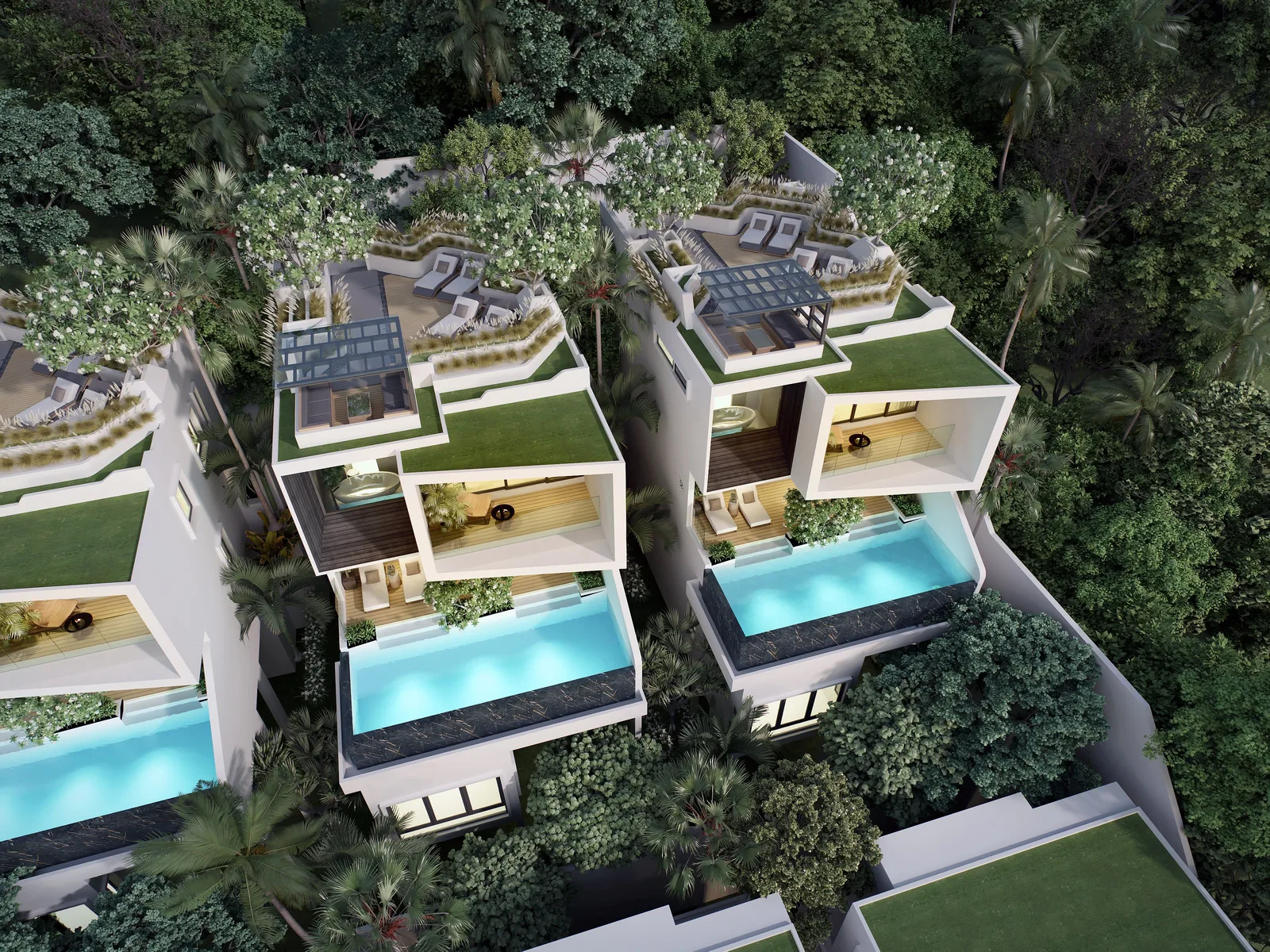 3-bedroom villa, 318 sqm