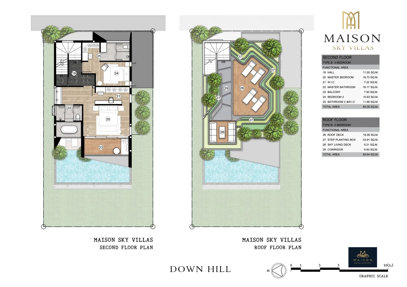 3-bedroom villa, 318 sqm