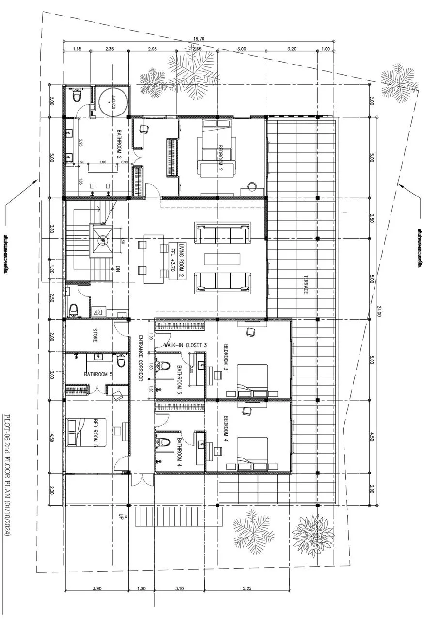 6-bedroom villa, 1450 sqm
