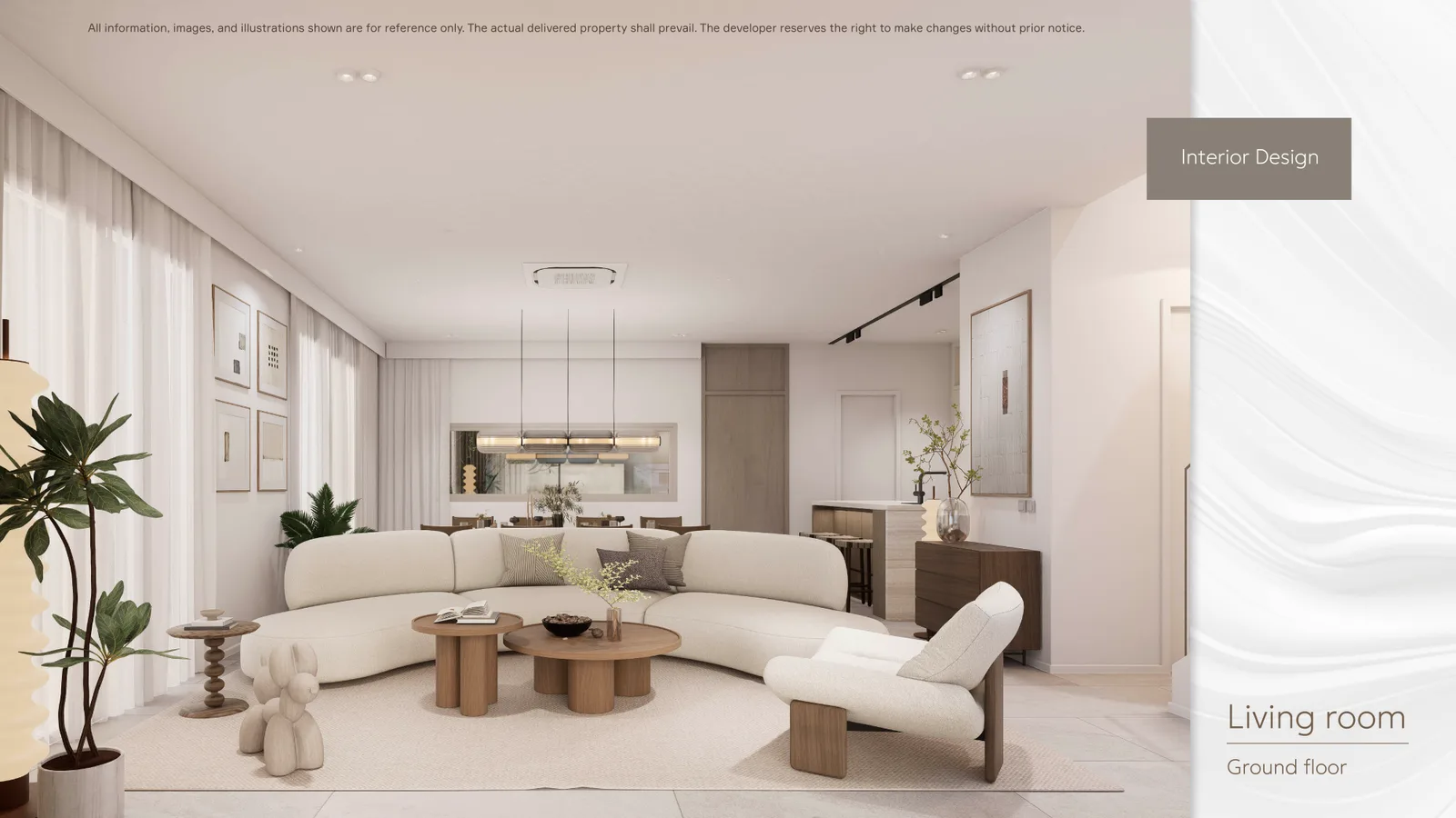 3-bedroom villa, 229 sqm