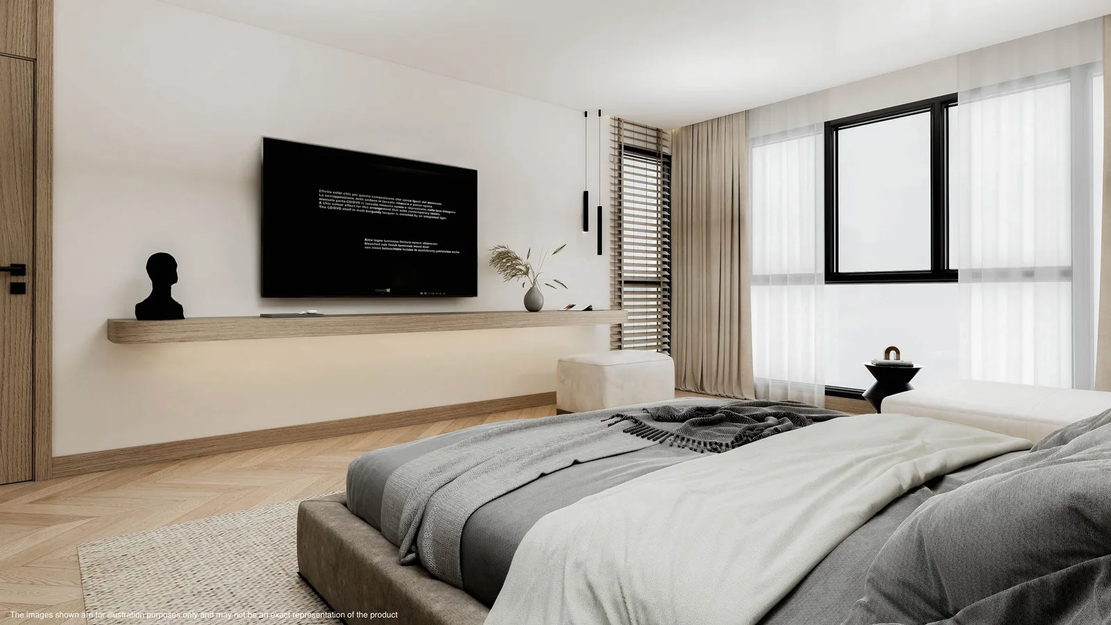 1-bedroom condo, 64 sqm