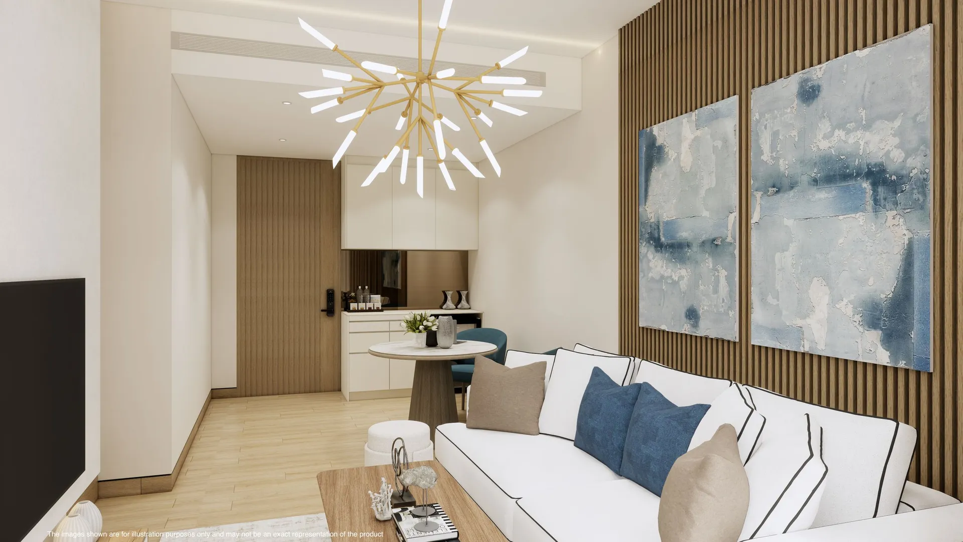 2-bedroom condo, 88 sqm