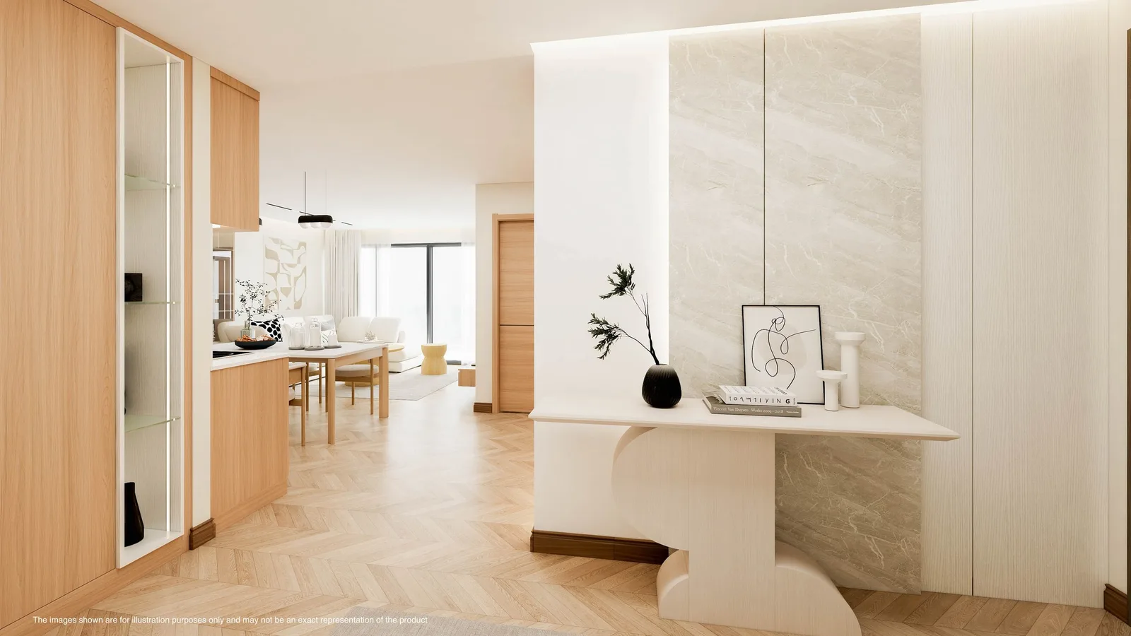 2-bedroom condo, 88 sqm