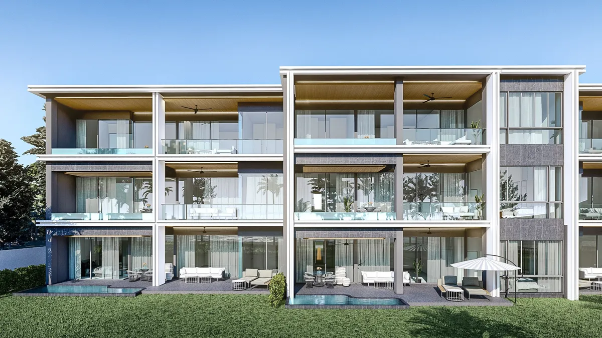 2-bedroom condo, 88 sqm