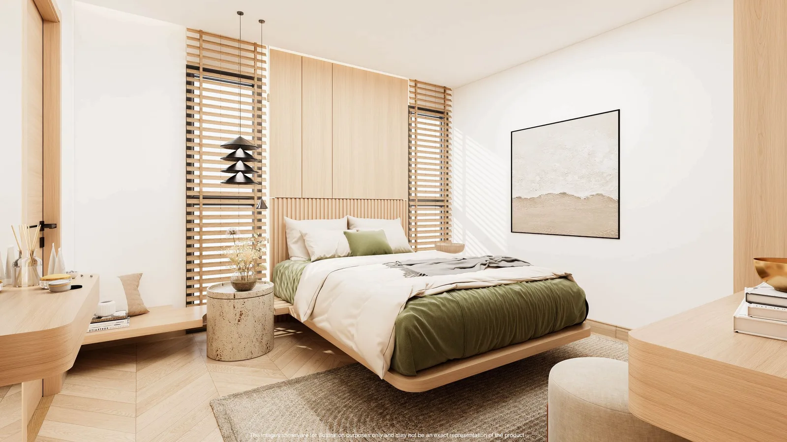 2-bedroom condo, 88 sqm