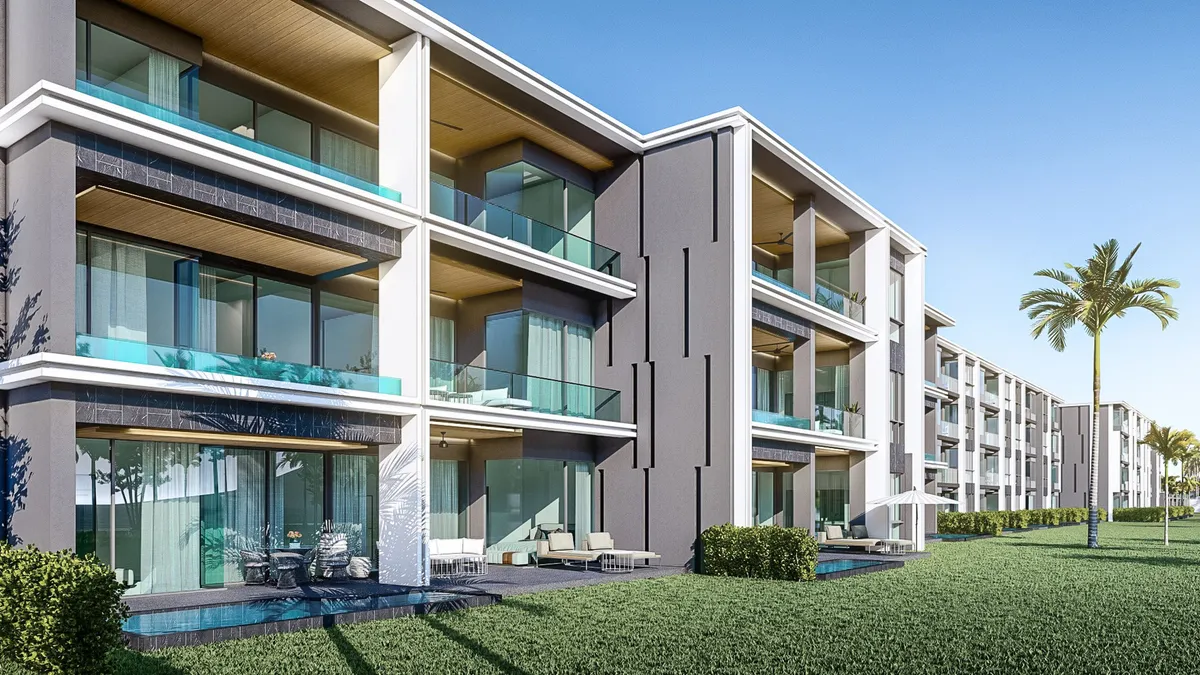 2-bedroom condo, 88 sqm