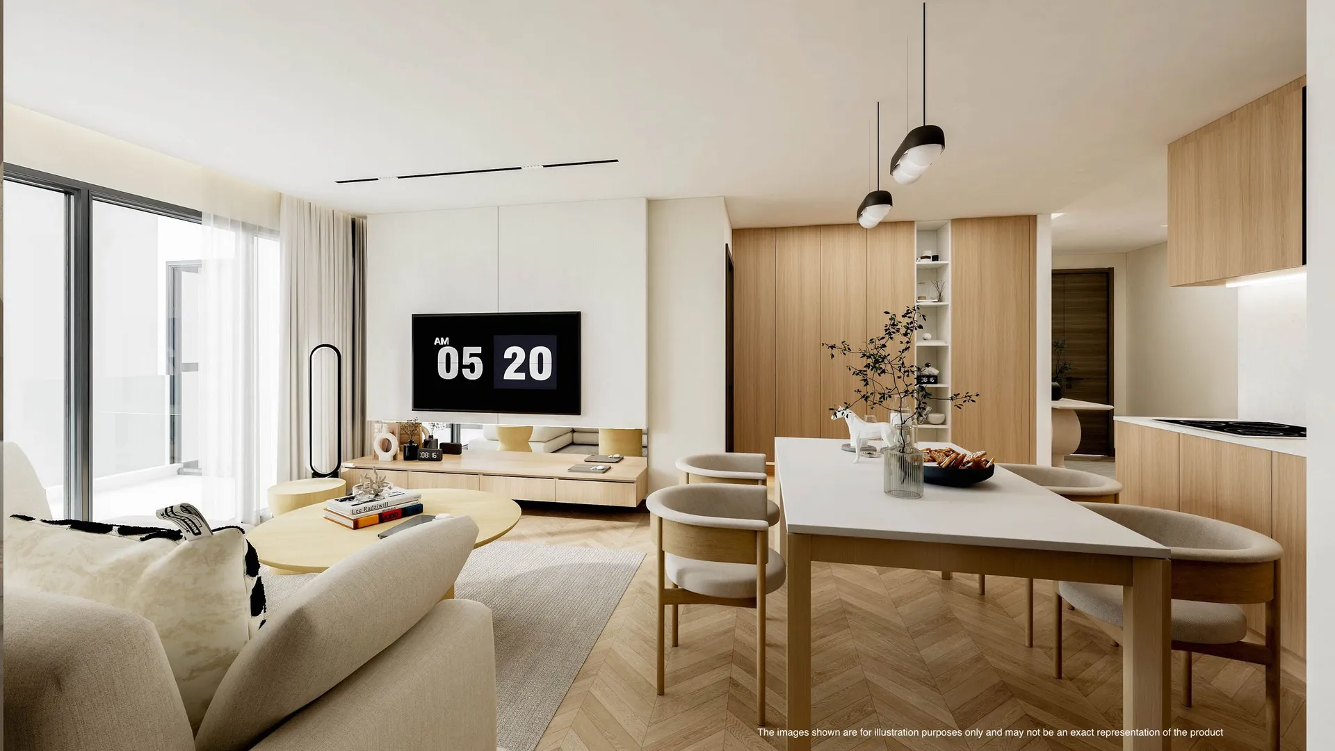 3-bedroom condo, 106 sqm