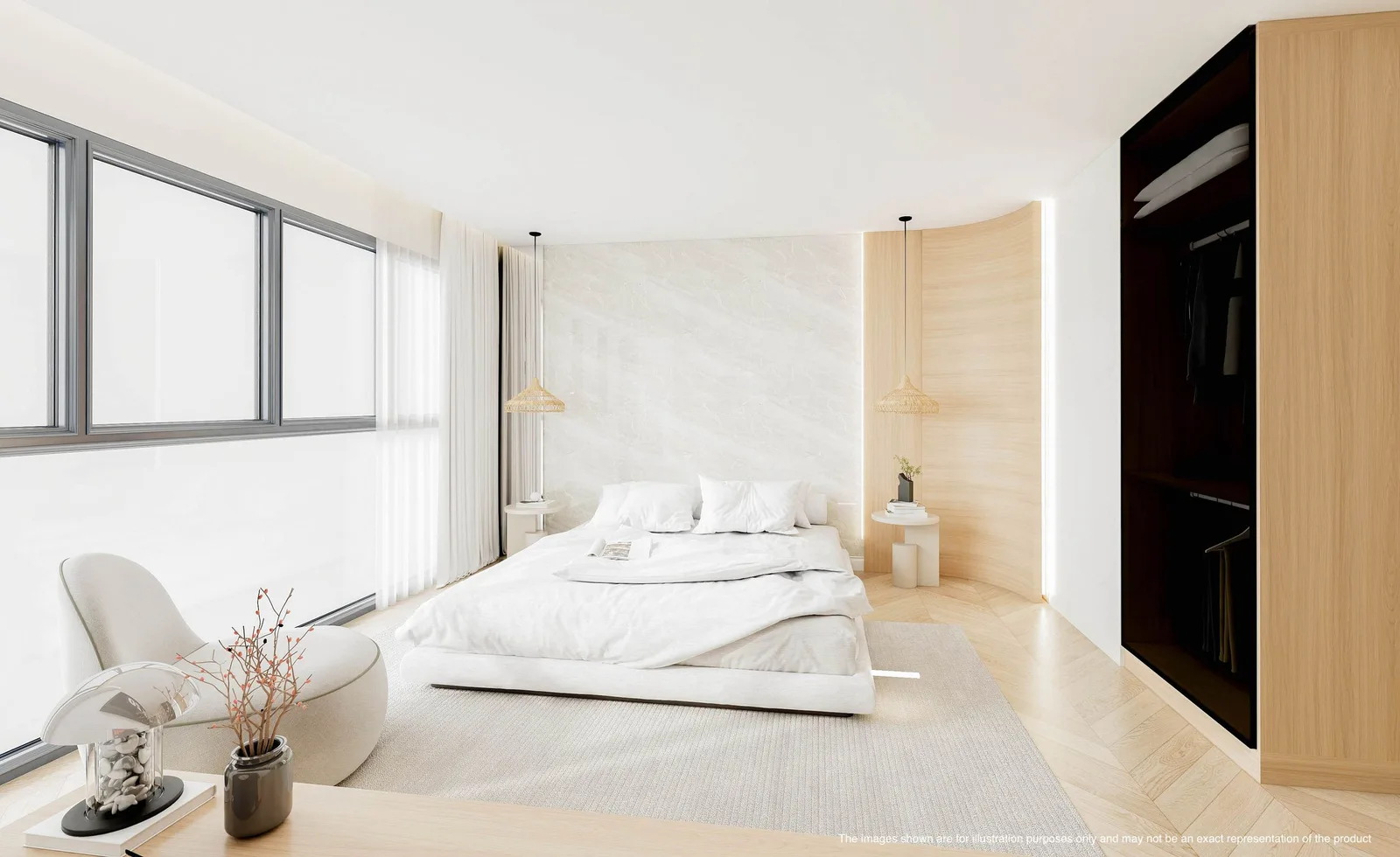 3-bedroom condo, 106 sqm