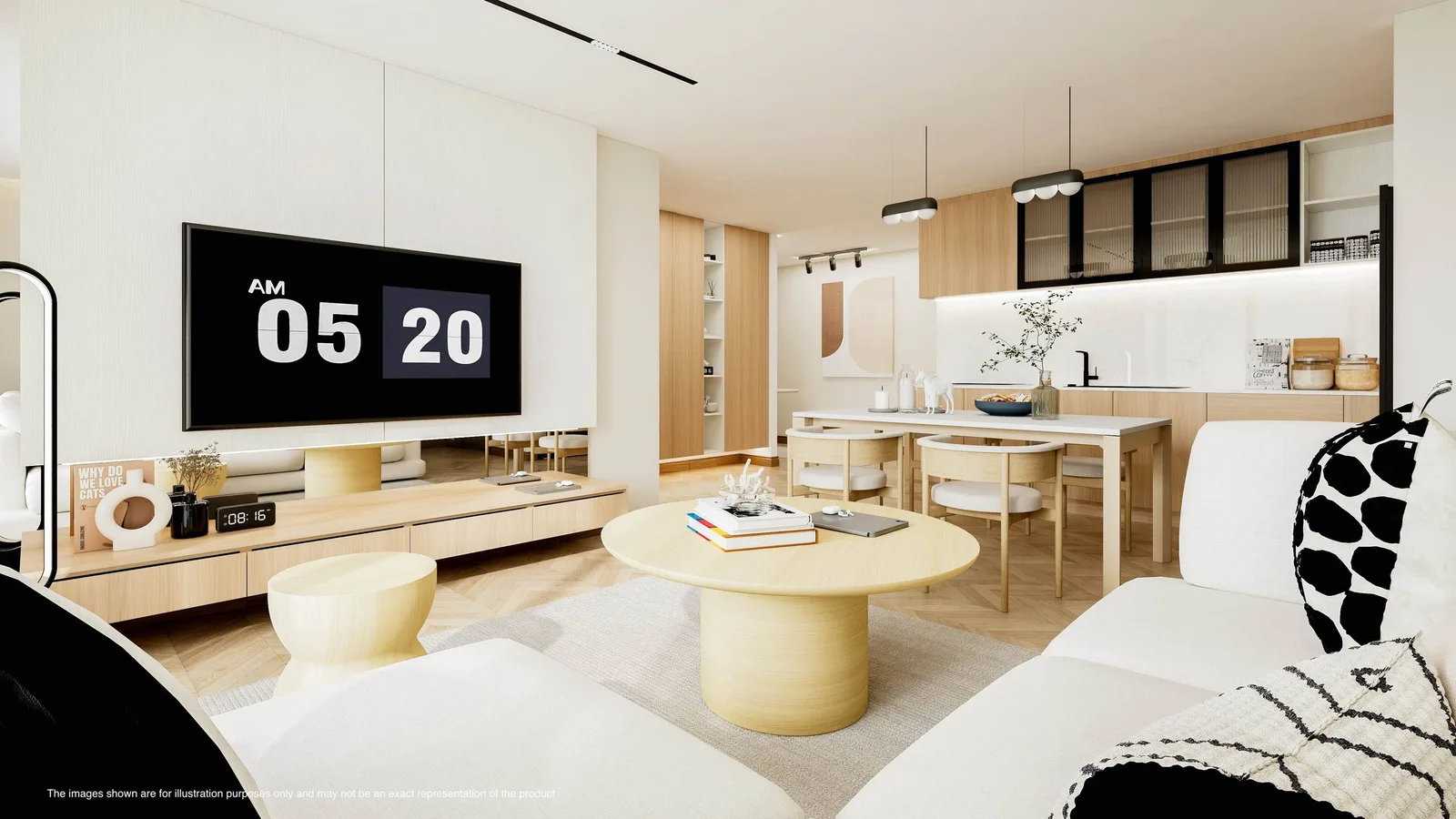 3-bedroom condo, 106 sqm