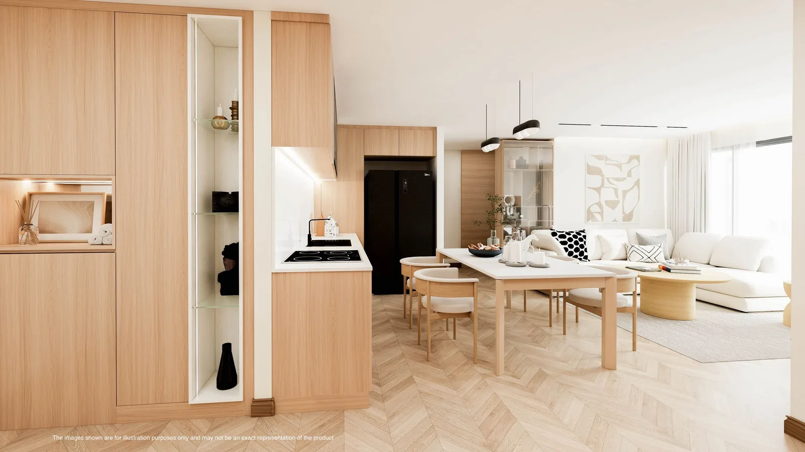 3-bedroom condo, 106 sqm