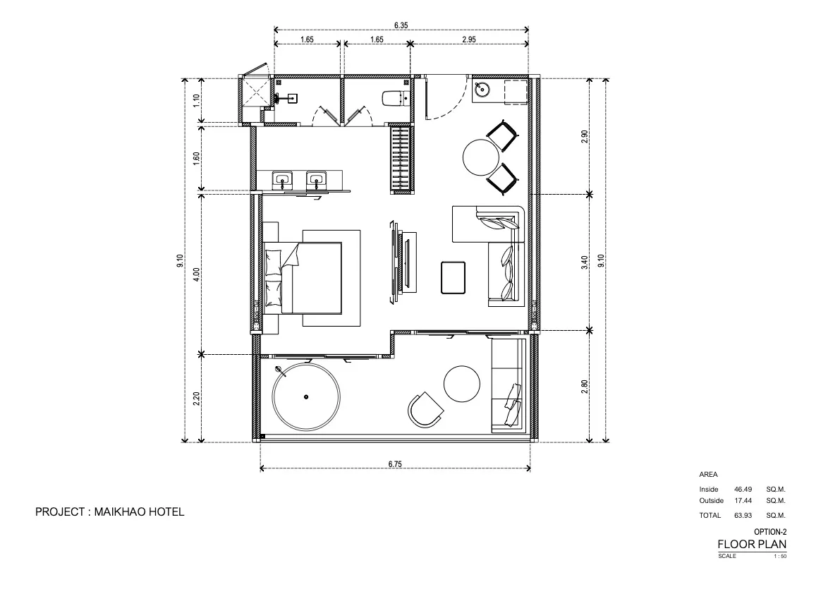 3-bedroom condo, 106 sqm