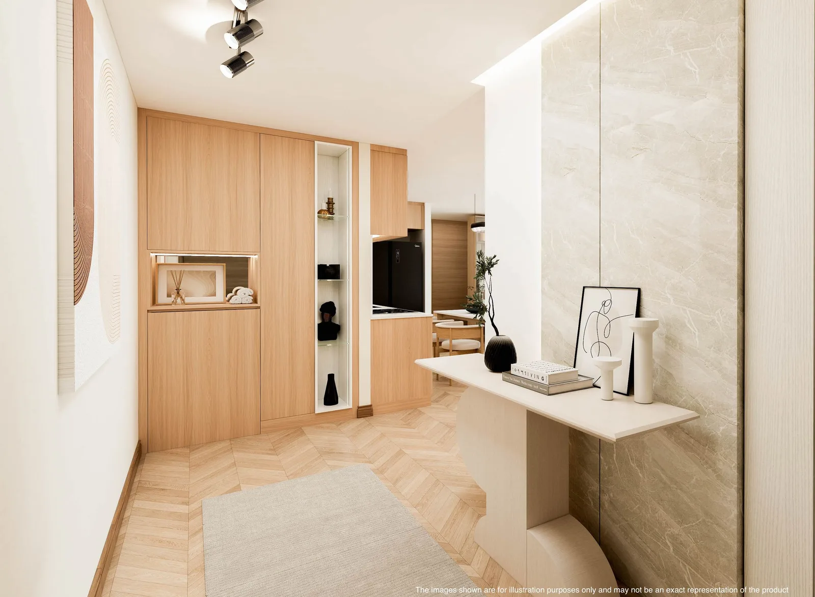 3-bedroom condo, 106 sqm