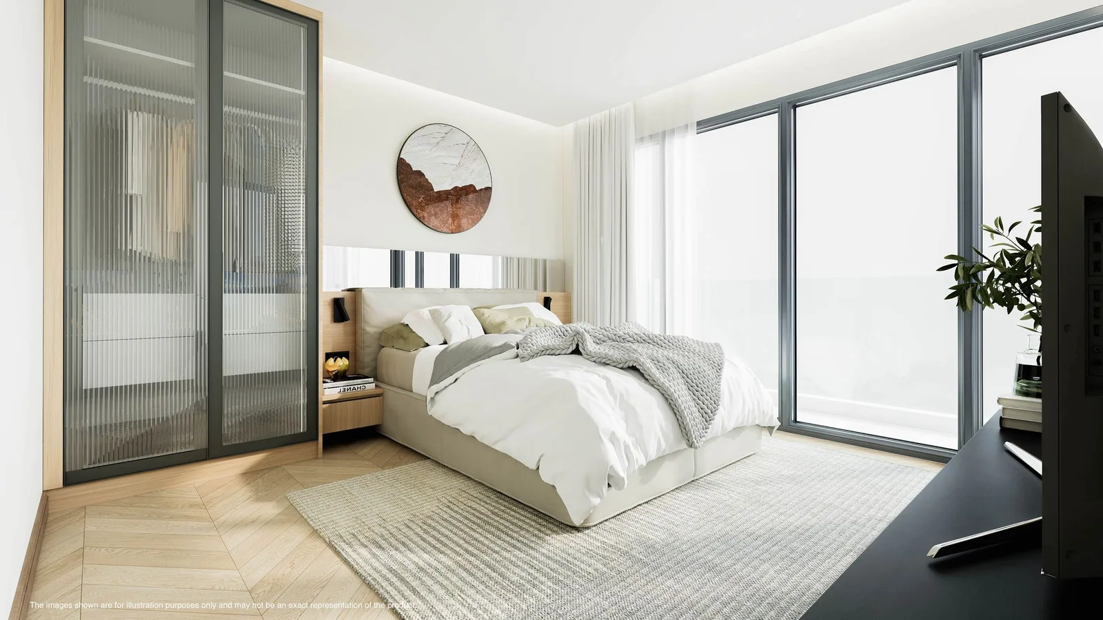 3-bedroom condo, 106 sqm