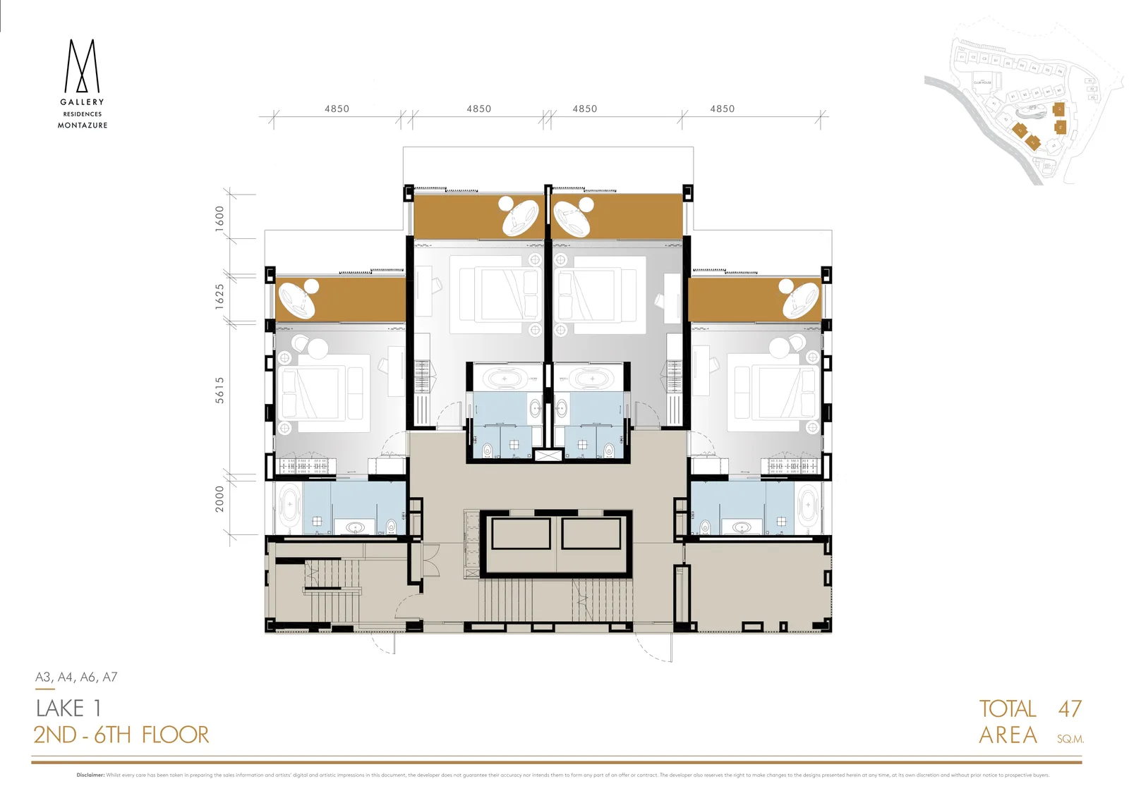 Studio, 47 sqm