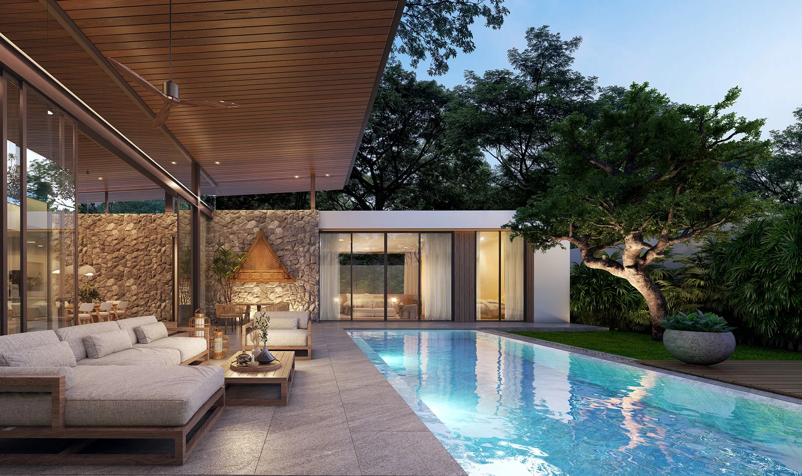 3-bedroom villa, 238 sqm
