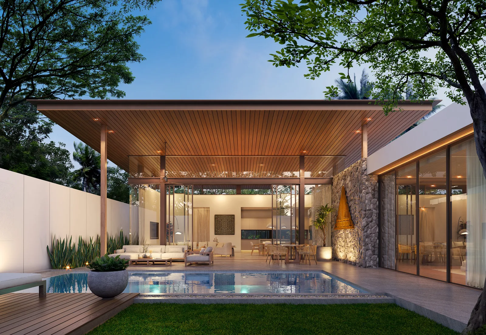 3-bedroom villa, 238 sqm