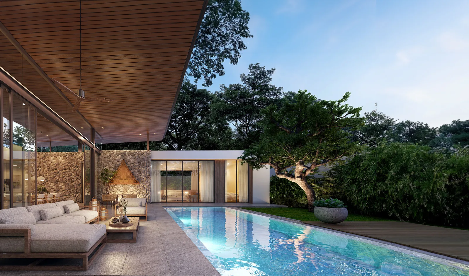 4-bedroom villa, 370 sqm