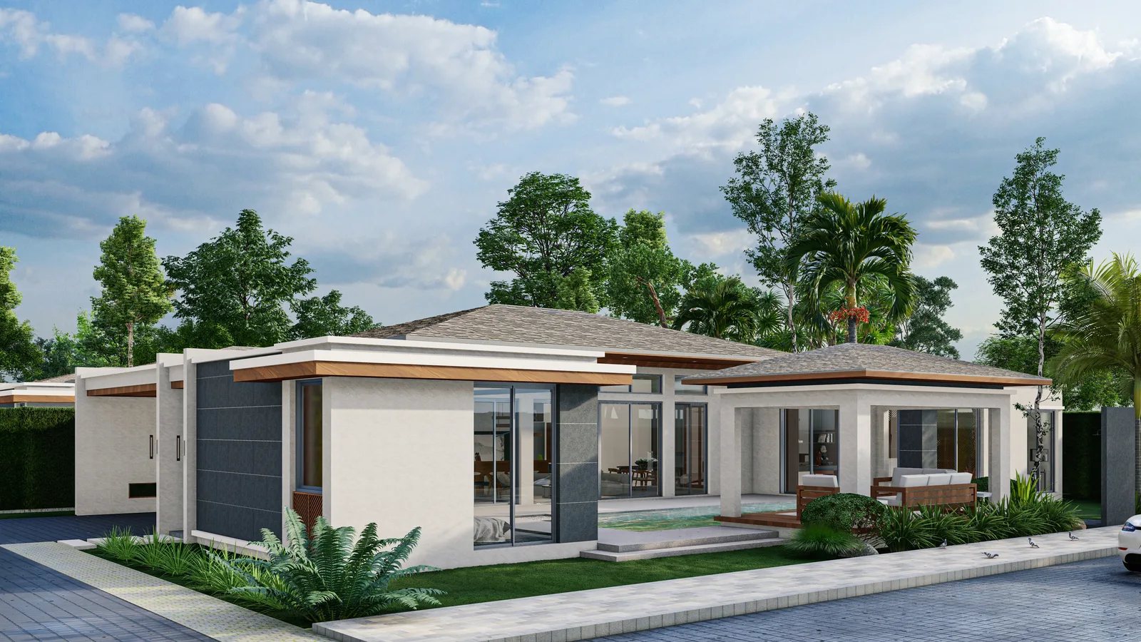 3-bedroom villa, 404 sqm