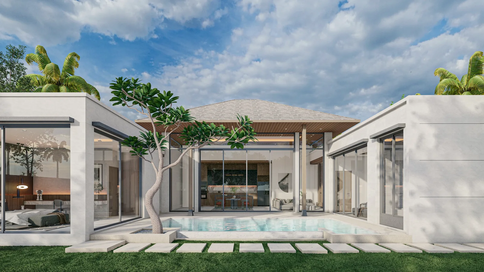 3-bedroom villa, 261 sqm