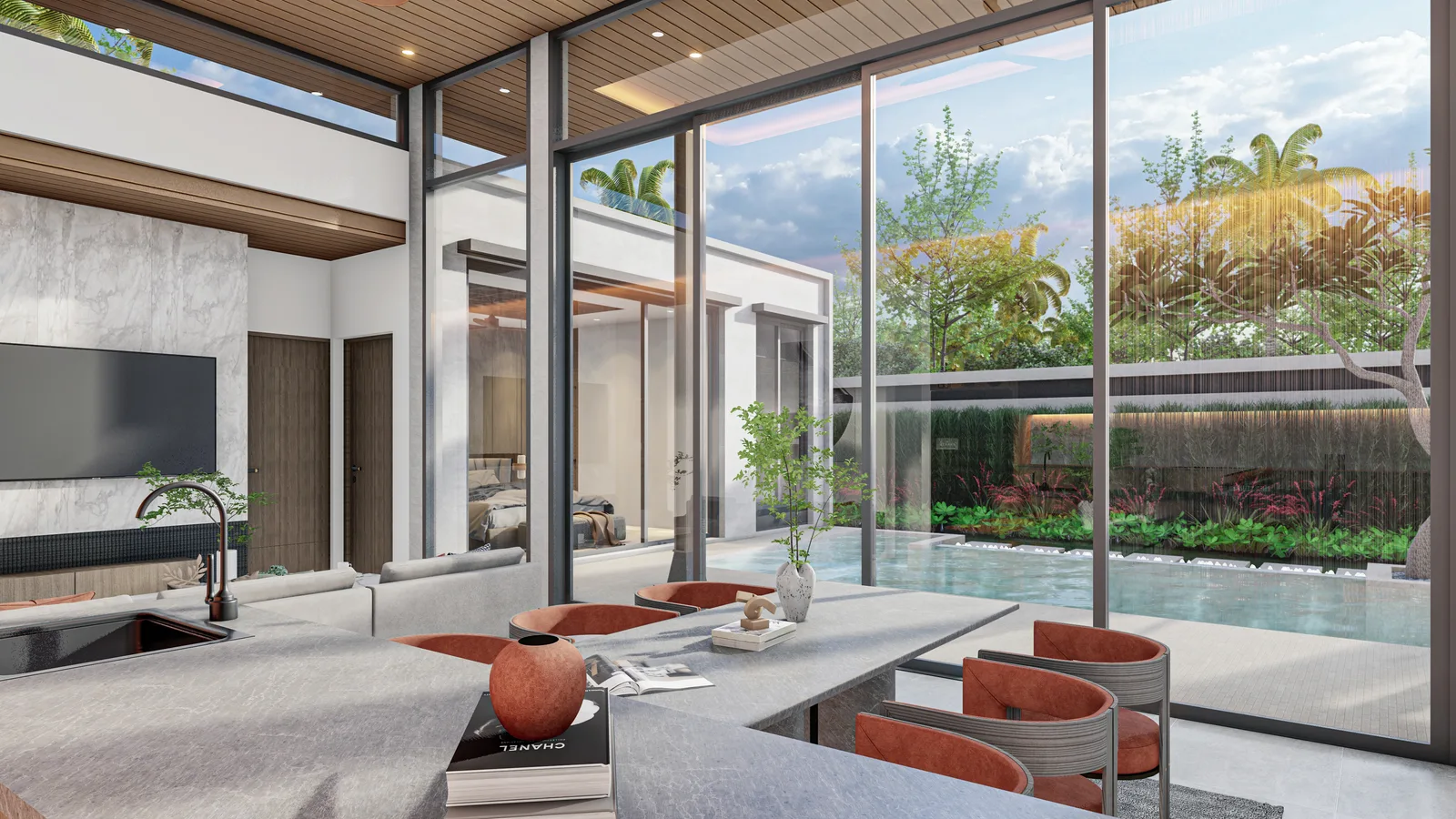 3-bedroom villa, 261 sqm