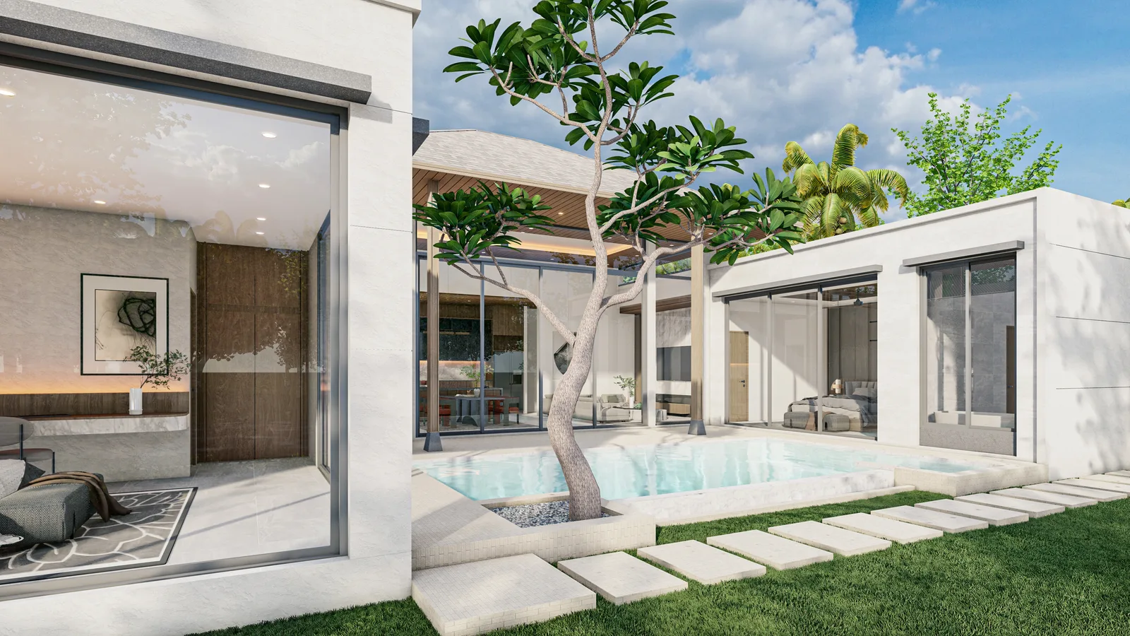 3-bedroom villa, 261 sqm
