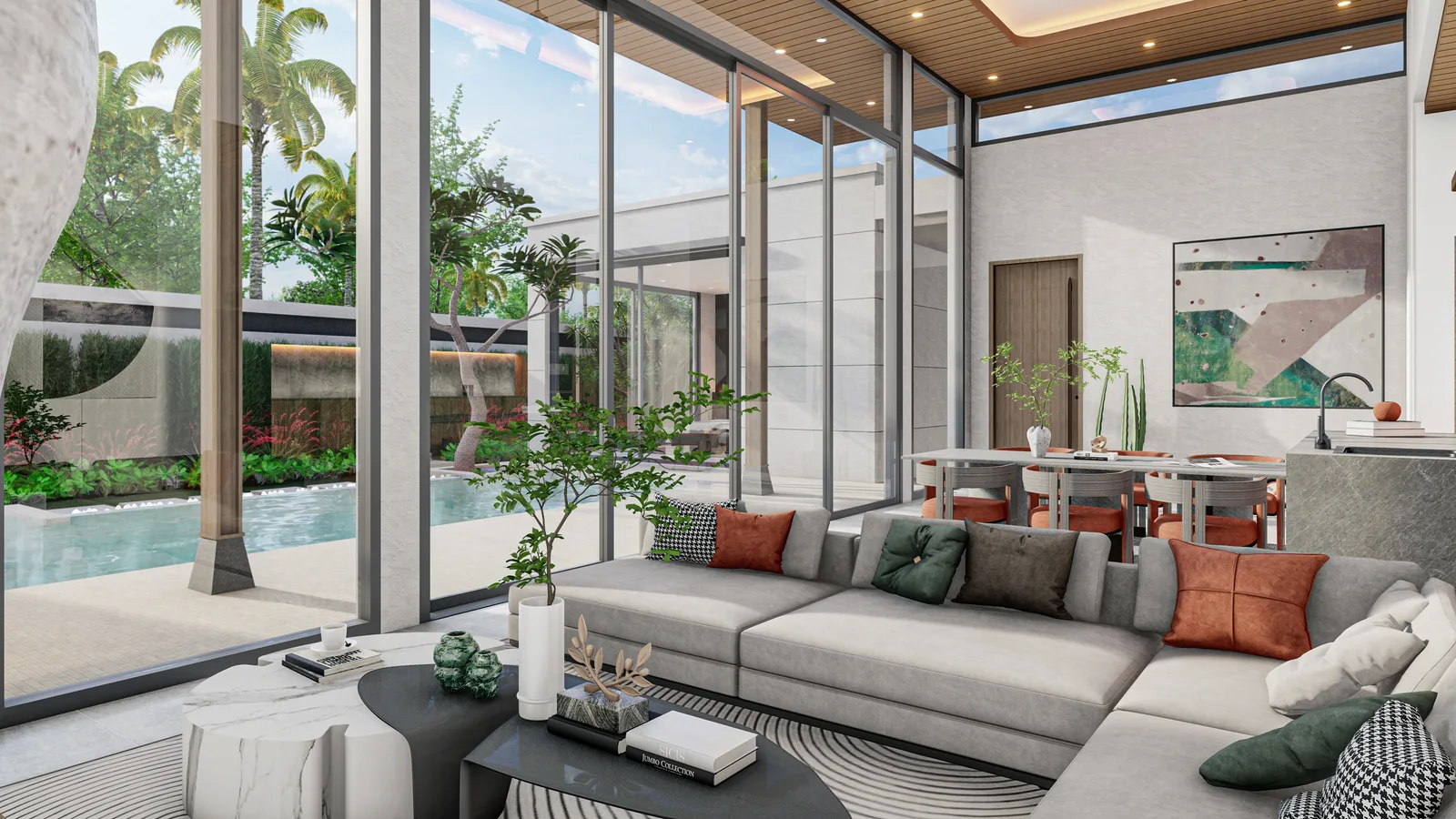 4-bedroom villa, 319 sqm