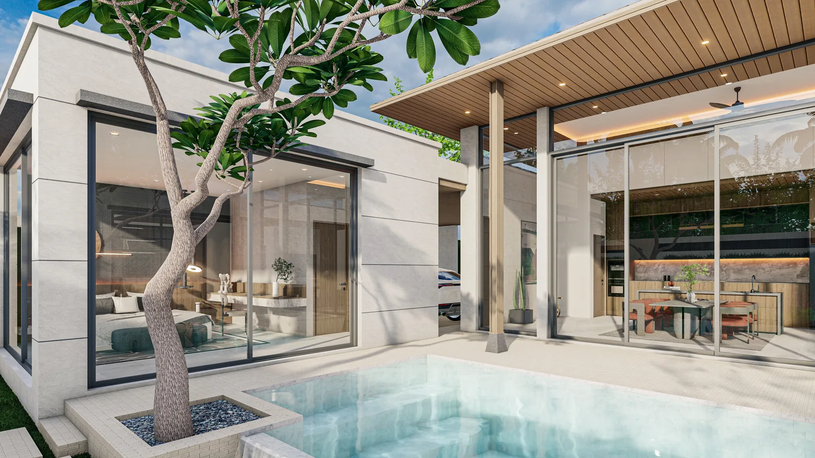 4-bedroom villa, 319 sqm