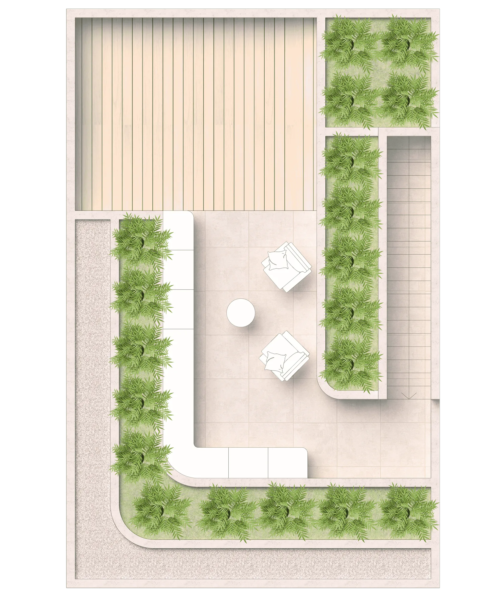 3-bedroom villa, 372 sqm