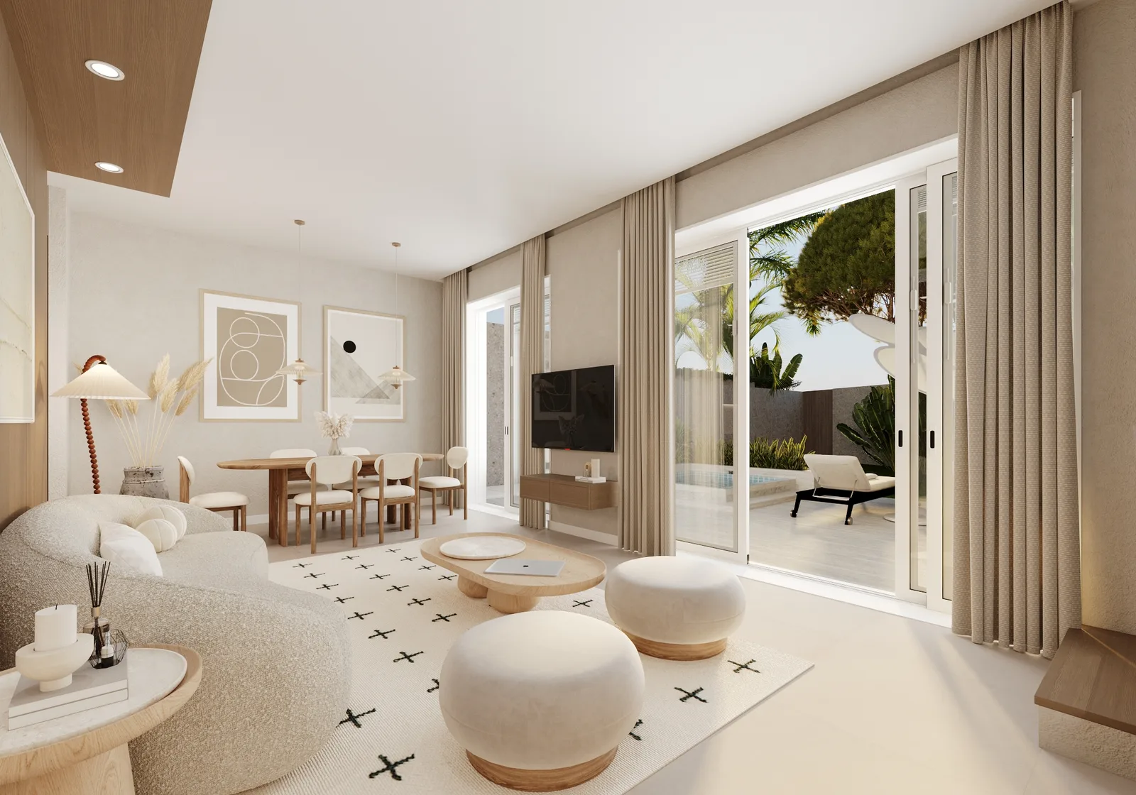 3-bedroom villa, 372 sqm