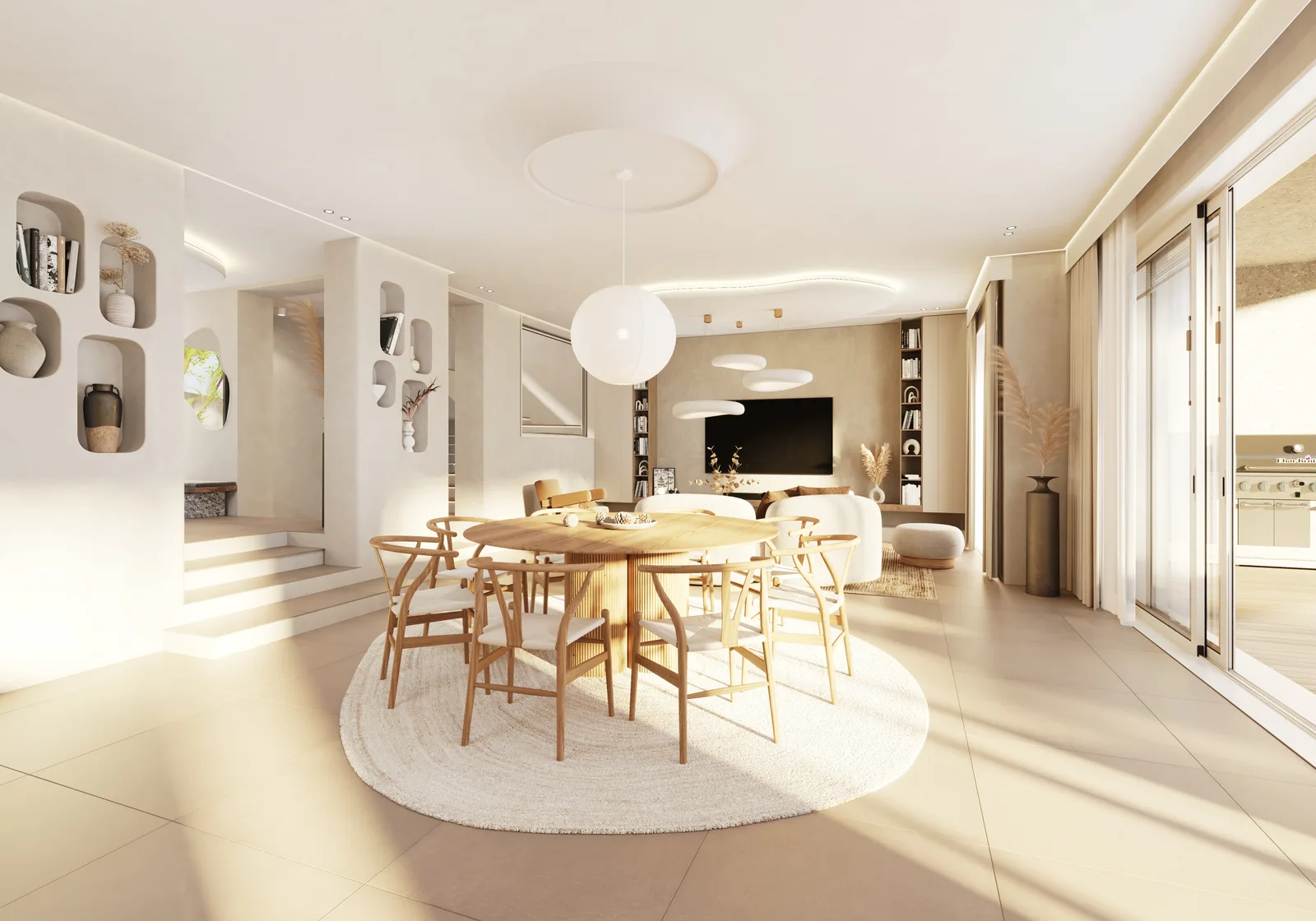 4-bedroom villa, 444 sqm