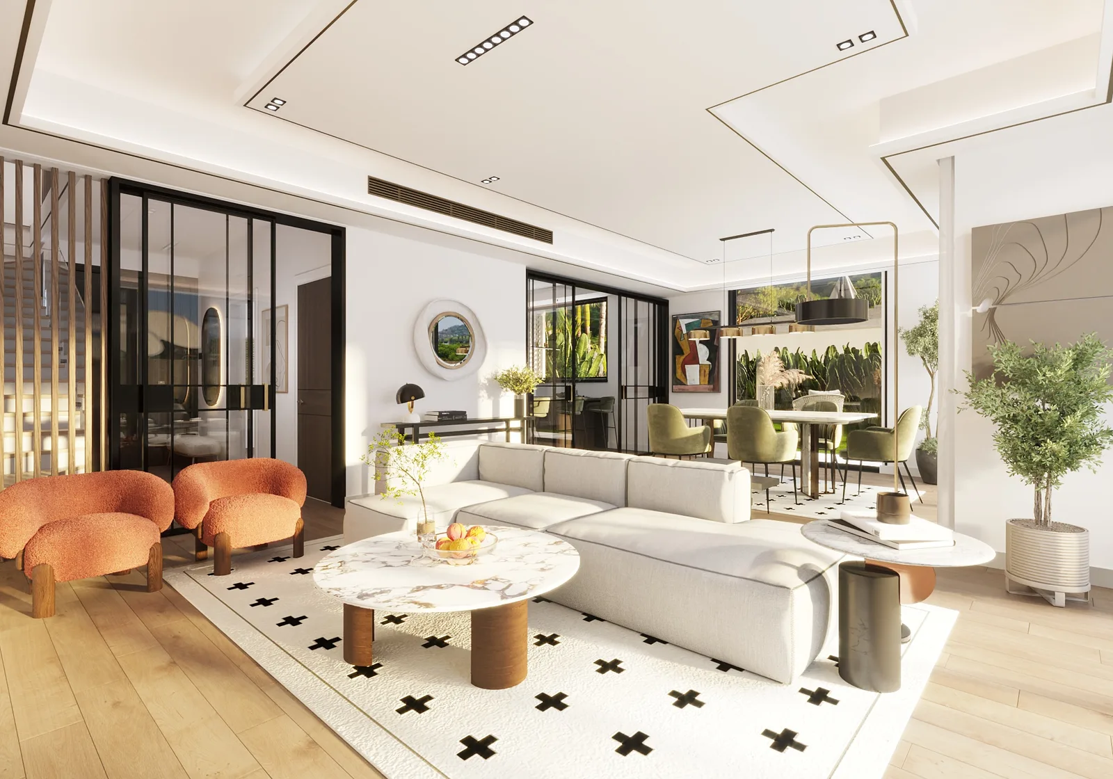 4-bedroom villa, 444 sqm
