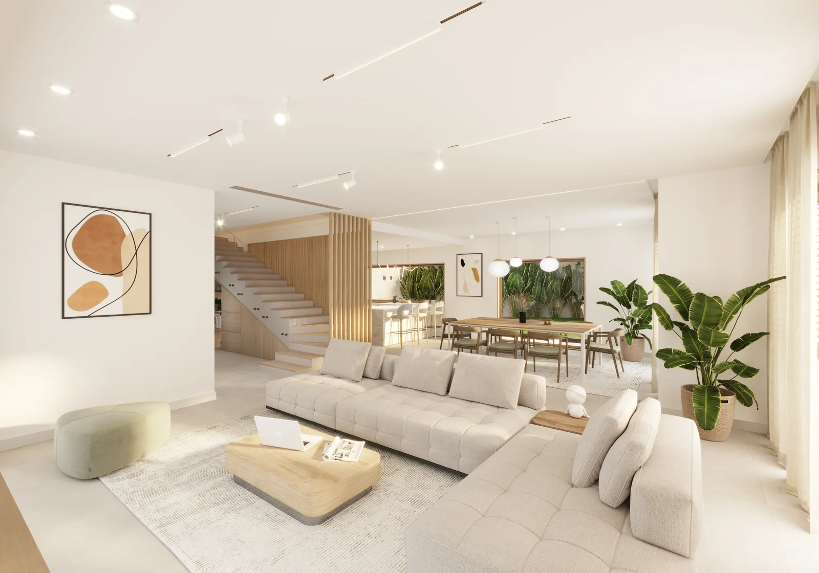 6-bedroom villa, 615 sqm
