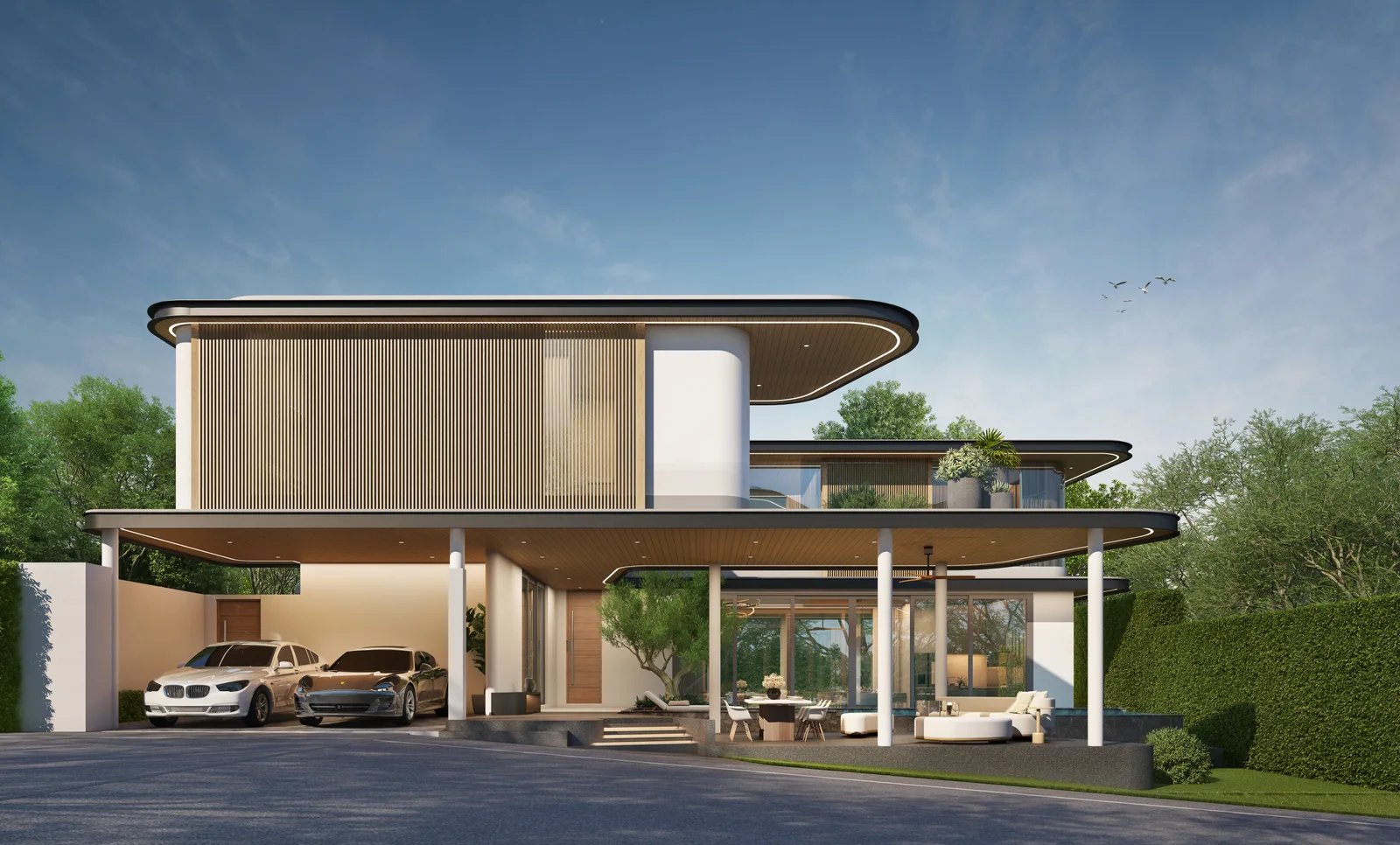 5-bedroom villa, 631 sqm