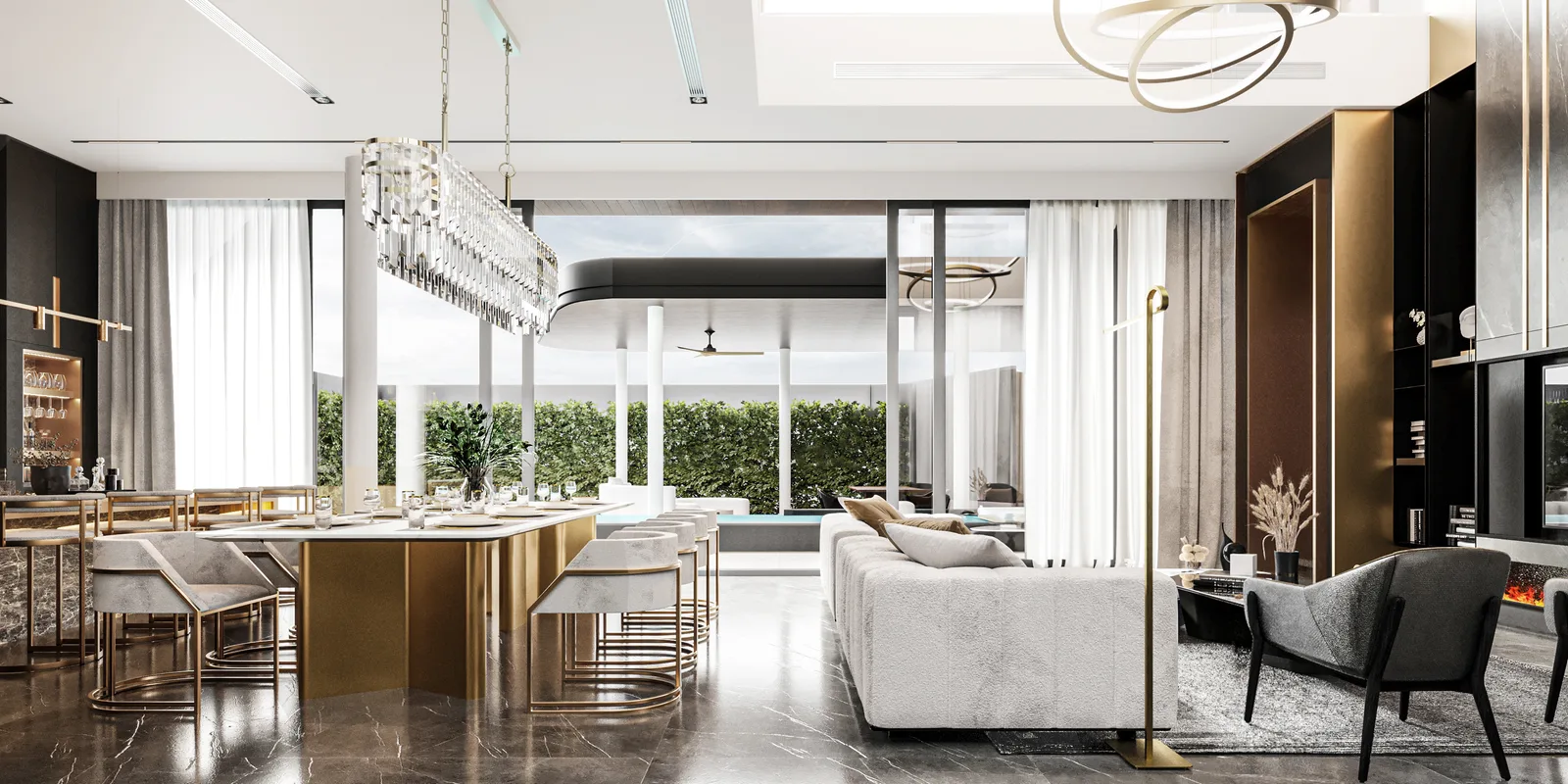 5-bedroom villa, 631 sqm