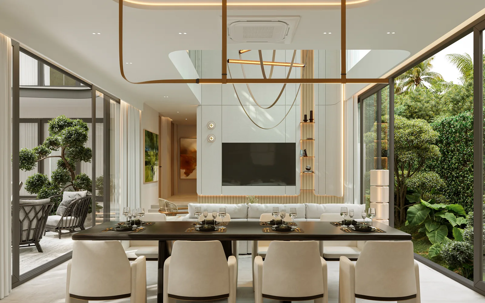 5-bedroom villa, 631 sqm