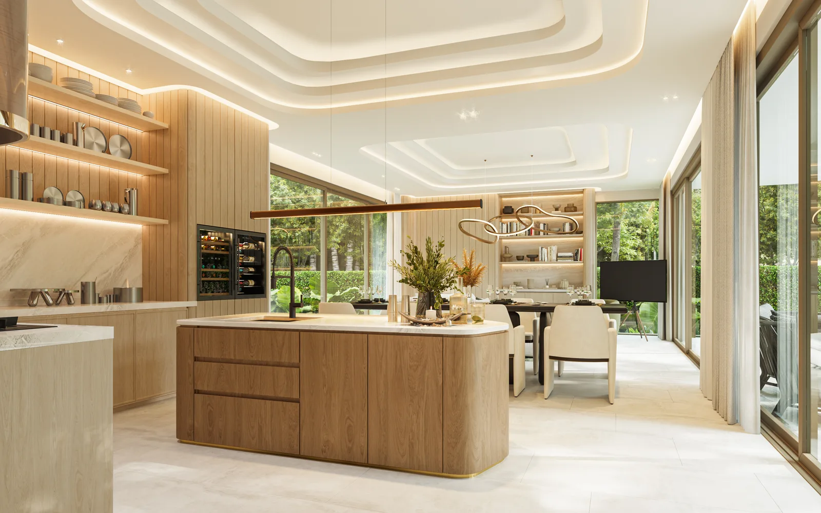3-bedroom villa, 409 sqm