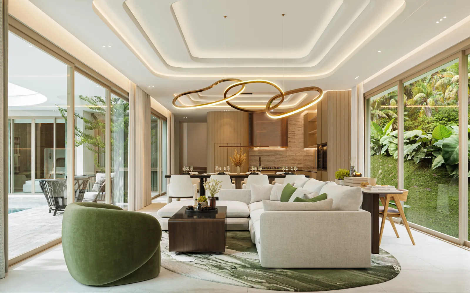 4-bedroom villa, 544 sqm