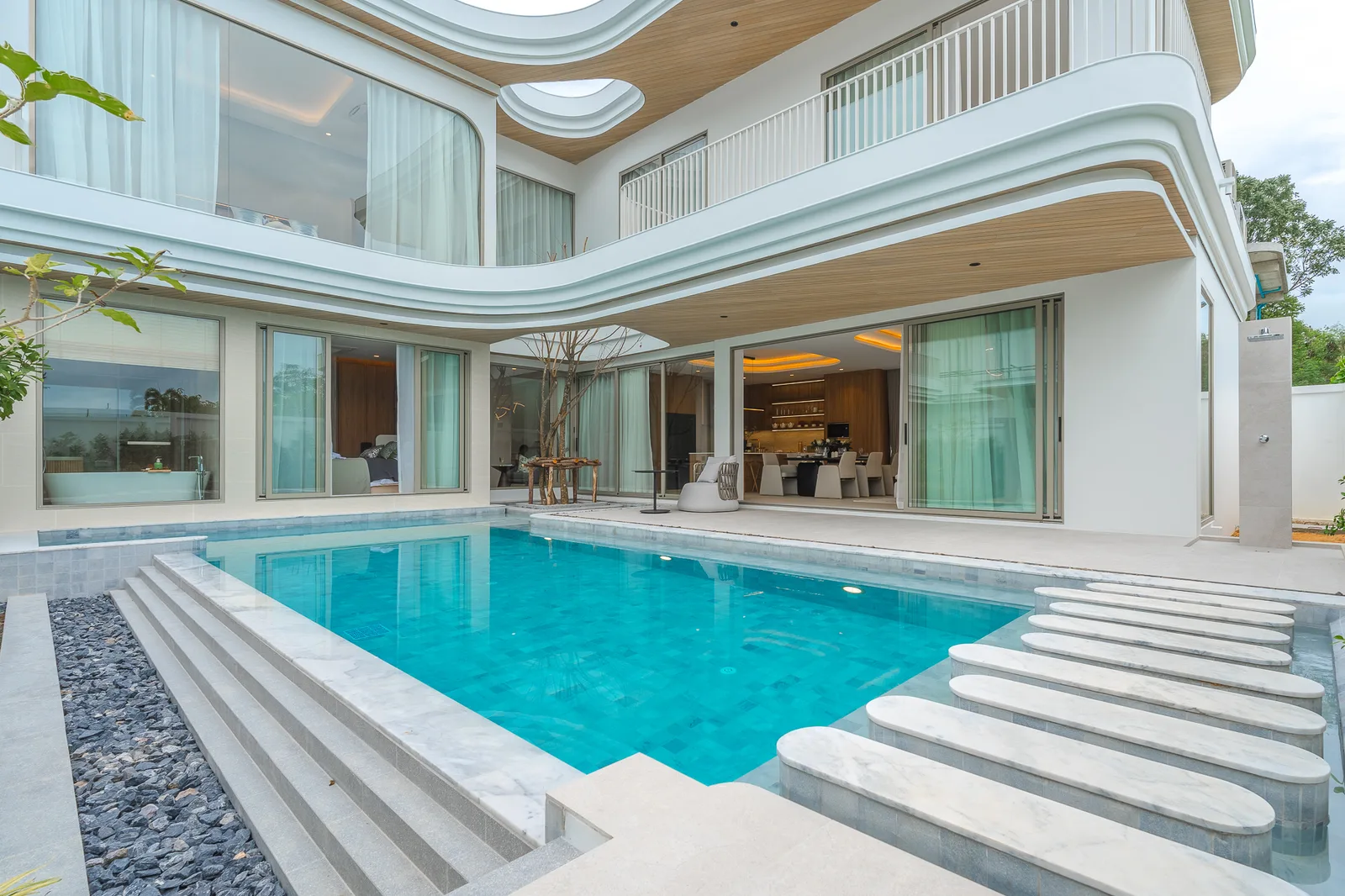 4-bedroom villa, 544 sqm