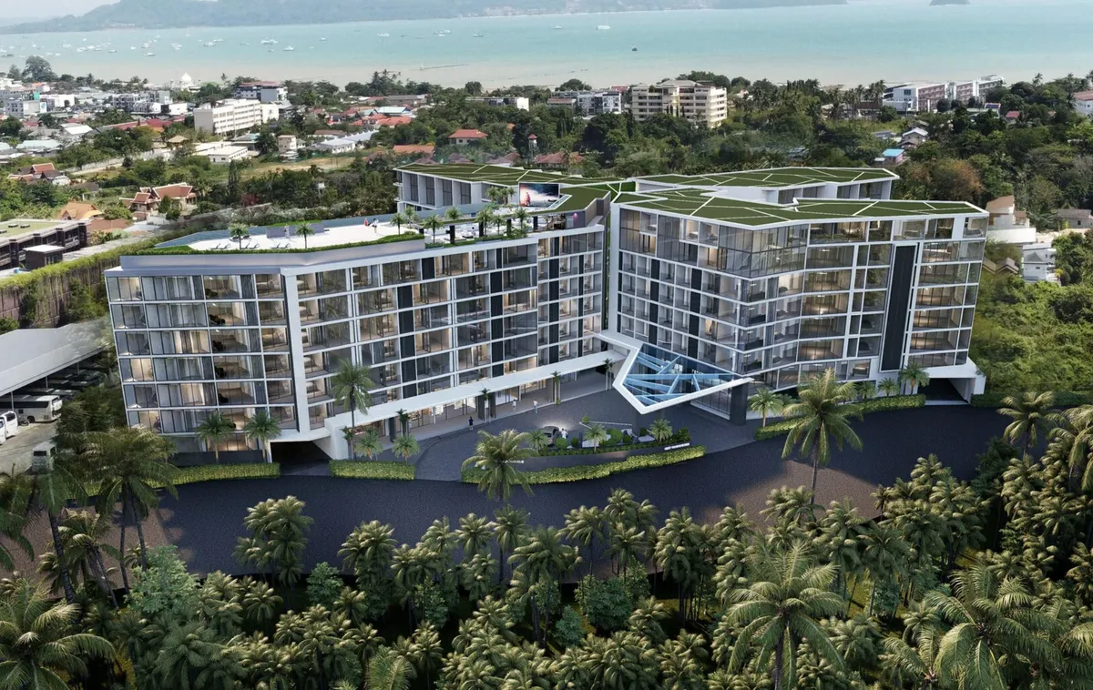 1-bedroom condo, 59 sqm